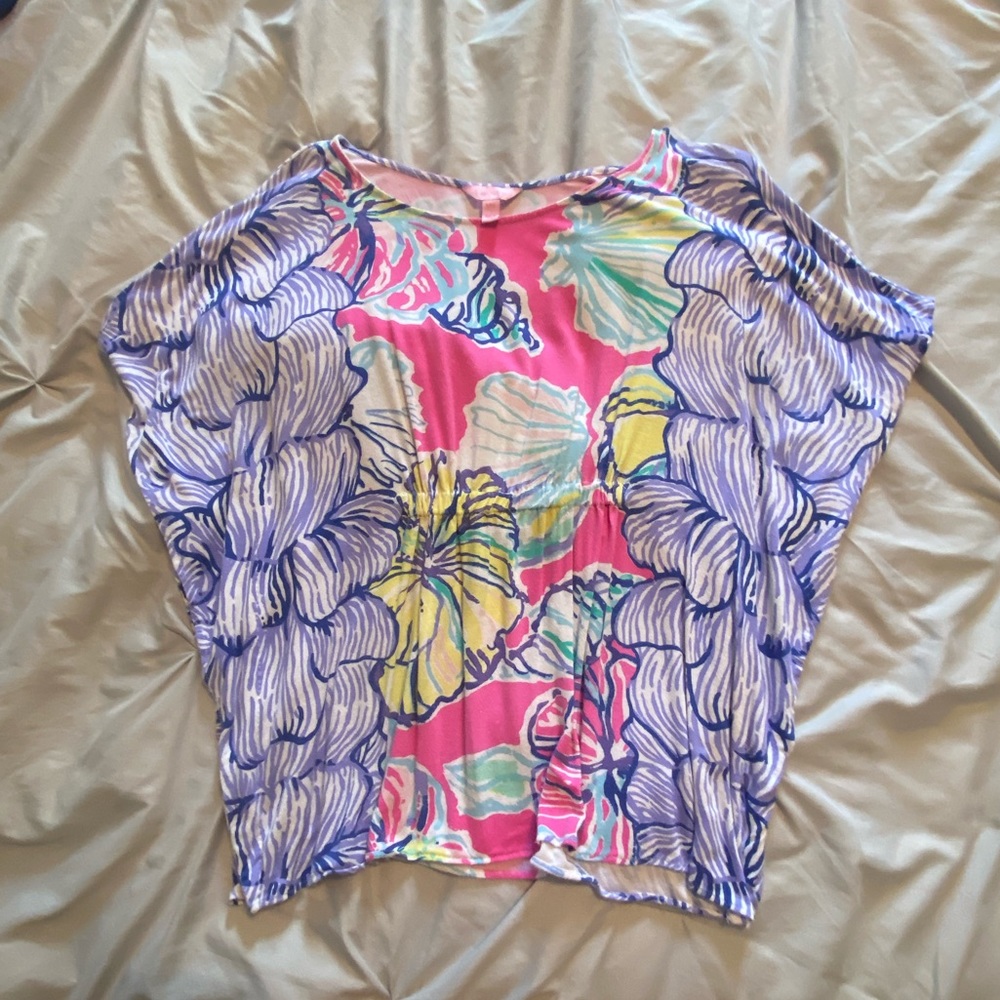Flowy short sleeve top